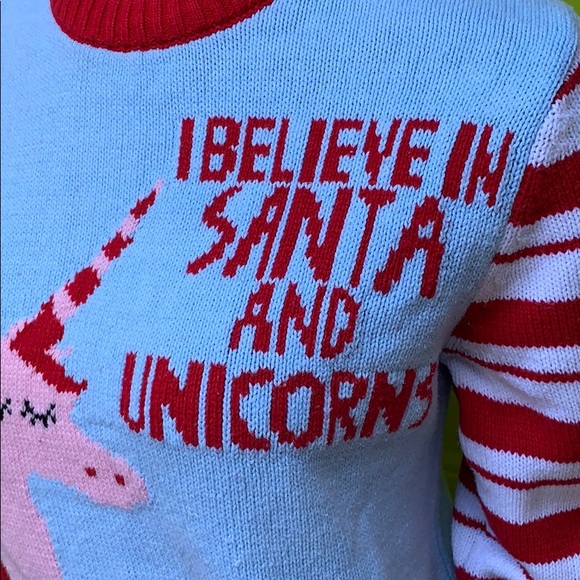 🔥DEAL🔥 Unicorn Christmas Holiday Sweater - Picture 2 of 5